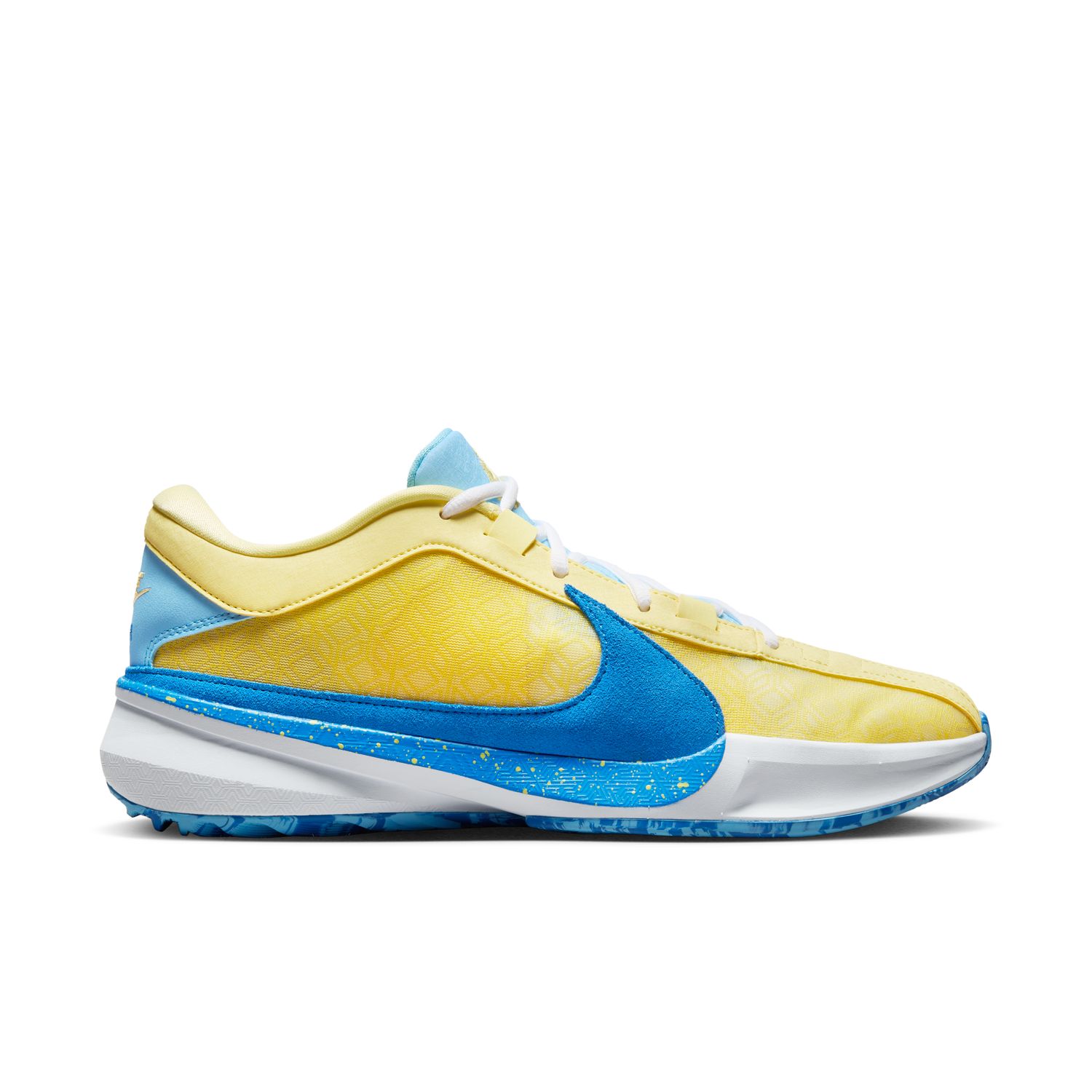 Nike Giannis Freak 5 "Soft Yellow" - Pánske - Tenisky Nike - Žlté - DX4985-700 - Veľkosť: 42.5