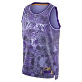 Nike Dri-FIT NBA LeBron James Los Angeles Lakers 2022/23 Select Series Swingman Jersey Purple Pulse - Fialové - Dres