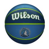 Wilson NBA Team Tribute Basketball Minnesota Timberwolves Size 7 - Modré - Lopta