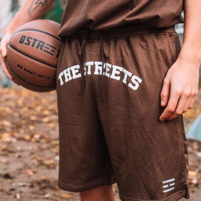 The Streets Brown Shorts - Hnedé - Kraťasy