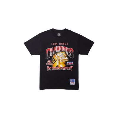 DC Shoes Champion Ring - Short Sleeves T-shirt for Men - Čierne - Tričko