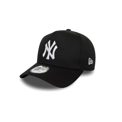 New Era New York Yankees World Series Patch Black 9FORTY E-Frame Adjustable Cap  - Čierne - Čapica