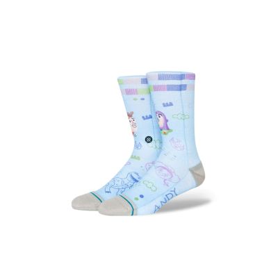 Stance Toy Story By R Bubnis Crew Sock - Fialové - Ponožky