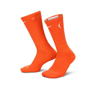 Nike WNBA Elite Basketball Crew Socks Brilliant Orange - Oranžové - Ponožky