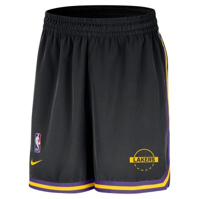 Nike Dri-FIT NBA Los Angeles Lakers DNA 6" UV Woven Shorts - Čierne - Kraťasy