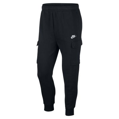 Nike Sportswear Club Fleece Cargo Pants Black - Čierne - Nohavice