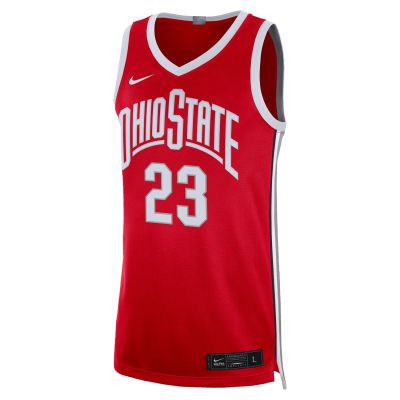Nike Dri-FIT College Ohio State LeBron James Limited Jersey - Červené - Dres