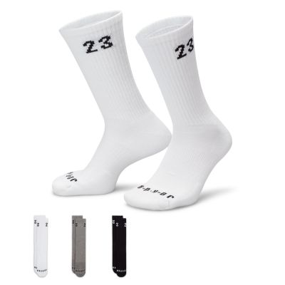 Jordan Essentials Crew Socks 3-Pack Multi-Color - Viacfarebné - Ponožky