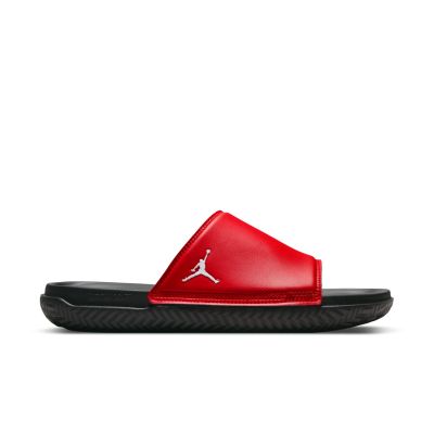 Air Jordan Play Slides "University Red" - Červené - Šľapky