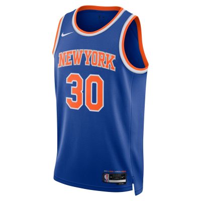 Nike Dri-FIT NBA New York Knicks Julius Randle Icon Edition 2022/23 Swingman Jersey Rush Blue - Modré - Dres