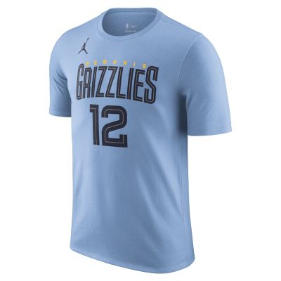 Jordan NBA Memphis Grizzlies Statement Edition Tee - Modré - Tričko