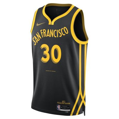 Nike Dri-FIT NBA Golden State Warriors Stephen Curry City Edition 23/24 Swingman Jersey - Čierne - Dres