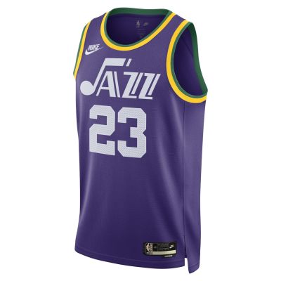 Nike Dri-FIT Utah Jazz Lauri Markkanen 2023 Swingman Jersey Court Purple - Fialové - Dres