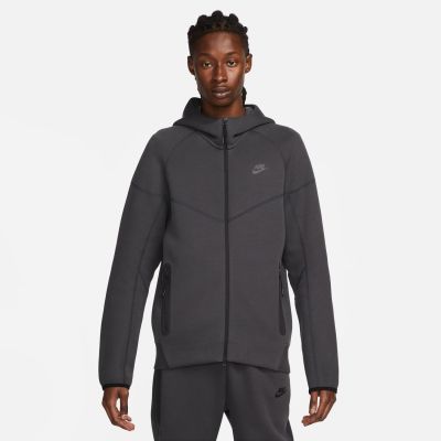 Nike Sportswear Tech Fleece Windrunner Hoodie Anthracite - Sivé - Mikina