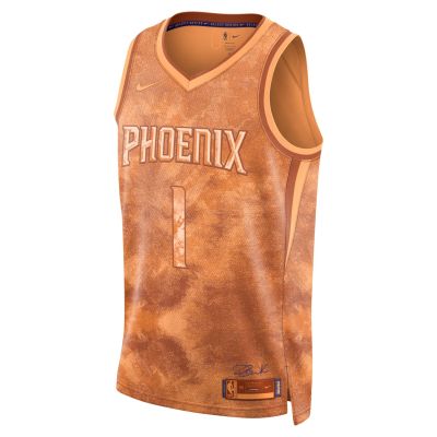 Nike Dri-FIT NBA Devin Booker Phoenix Suns 2023 Select Series Swingman Jersey Fuel Orange - Oranžové - Dres