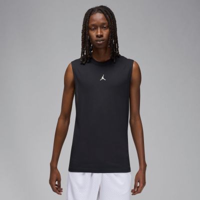 Jordan Sport Dri-FIT Sleeveless Top Black - Čierne - Dres
