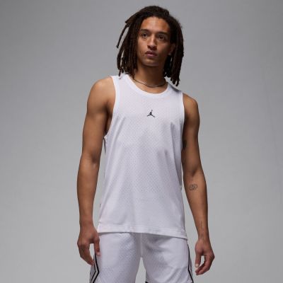 Jordan Sport Dri-FIT Mesh Jersey White - Biele - Dres