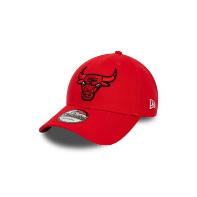 New Era Chicago Bulls NBA Side Patch Red 9FORTY Adjustable Cap - Červené - Čapica