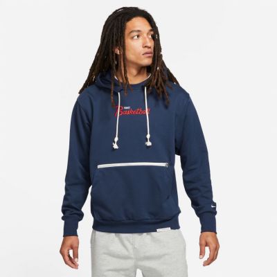 Nike Dri-Fit Standard Issue Pullover Hoodie - Modré - Mikina