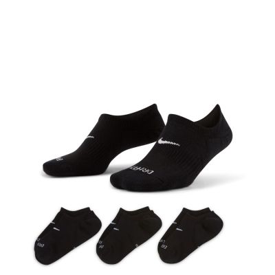 Nike Everyday Plus Cushioned Wmns Training Footie Socks 3-Pack Black - Čierne - Ponožky