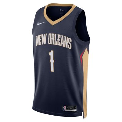 Nike Dri-FIT NBA New Orleans Pelicans Icon Edition 2022/23 Swingman Jersey - Modré - Dres