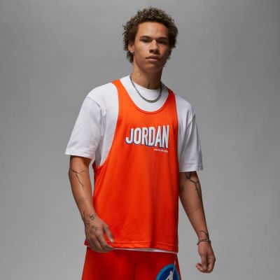 Jordan Flight MVP Top Rush Orange - Biele - Tričko