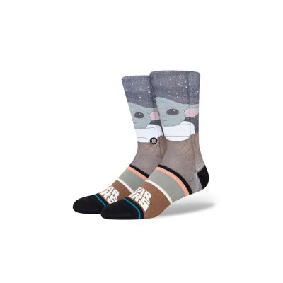 Stance Grogu By Jaz Crew Sock - Viacfarebné - Ponožky