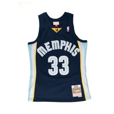 Mitchell & Ness NBA Grizzlies 2008 Marc Gasol Dark Jersey - Modré - Dres