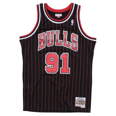Mitchell & Ness NBA Chicago Bulls Dennis Rodman Swingman Alternate Jersey - Čierne - Dres
