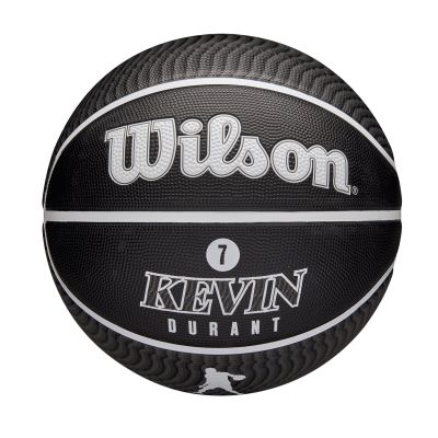 Wilson NBA Player Icon Outdoor Kevin Durant Size 7 - Čierne - Lopta