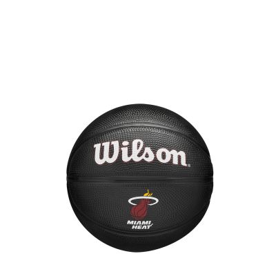 Wilson NBA Team Tribute Mini Miami Heat Size 3 - Čierne - Lopta